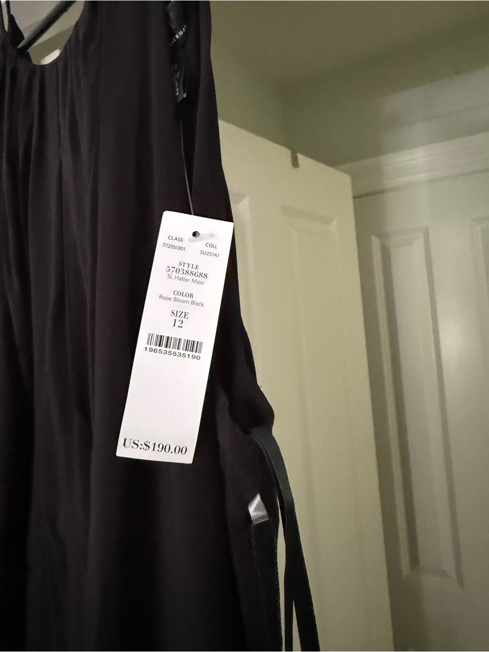 White House Black Market Black Sleeveless Jumpsuit